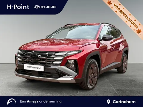 Hyundai Tucson 1.6 T-GDI HEV Pure Edition | BLACK PACK | DODEHOEKDETECTIE | STOEL + STUUR VERWARMING