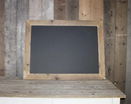 Krijt/magneetbord lijst steigerhout hillshome