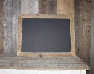 Krijt/magneetbord lijst steigerhout hillshome