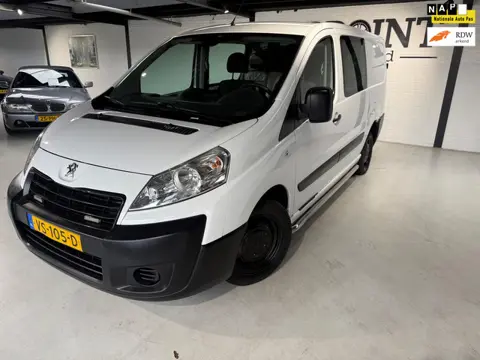 Peugeot Expert 229 2.0 HDI 128PK L2H1 DC Navteq 2 2015 Dubbel Cabine! Airco NAP Goed Onderhouden Pdc