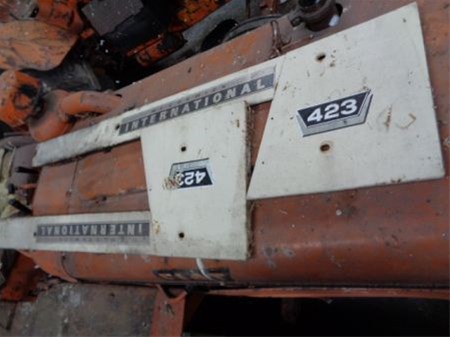 International - 423 zijschild nieuw type