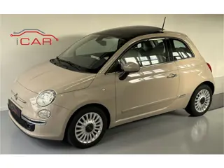 Fiat 500 0.9 TwinAir Cappuccino-Skydome Electrisch panoramadak
