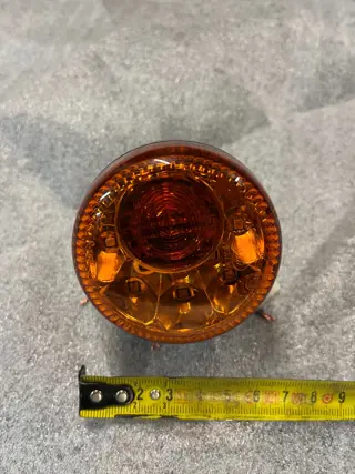 Harley 3 in 1 originele led achterlicht/remlicht/pinklicht, zwart glans, OEM 68449-07