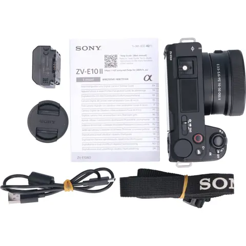 Tweedehands Sony ZV-E10 II + 16-50mm CM0232