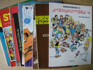 Verschillende stripboeken 1 adv 1338