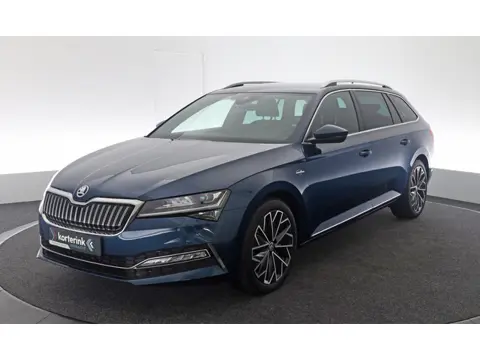 Škoda Superb Combi 1.4 TSI iV Laurin & KLement Leder, Memory stoel, ACC, CANTON