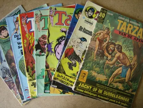 Tarzan comics adv 1704