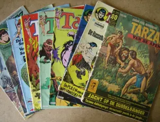 Tarzan comics adv 1704