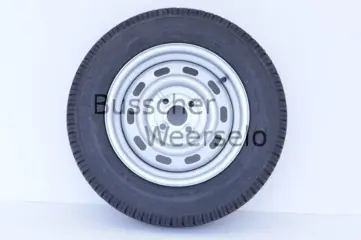 Wiel 14" Compl. 100*4 175/70 REM/Profil Aanhanger Voorradig