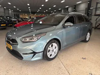 KIA CEED SW 1.0T-GDi MHEV Autom Half Leder Stoel Stuur verw. ECC Navigatie NAP