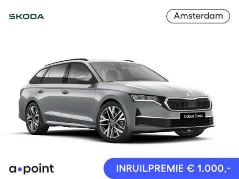 Skoda Octavia Combi Business Edition Plus m-HEV 1.5 TSI 150 pk 7 versn. DSG | Trekhaak, wegklapbaar 