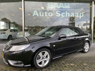 Saab 9-3 Cabrio 1.8t Vector TX | Rijklaar incl garantie | Parkeersensoren Stoelverwarming Carbon