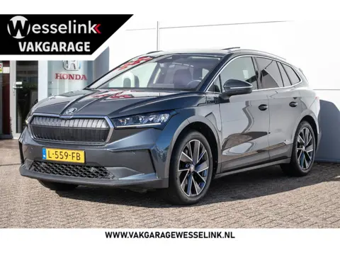 ŠKODA Enyaq iV 80 | SoH Accu 94% | Panoramadak | Stoel+stuurverw. | Cam