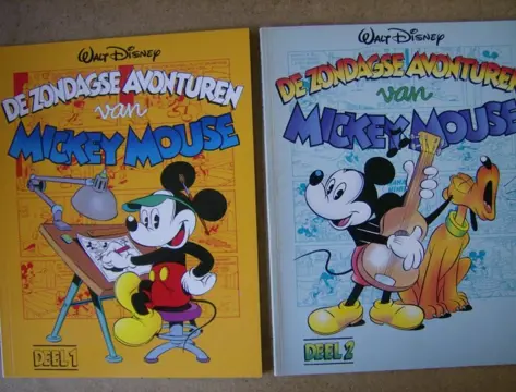 Zondagse avonturen mickey adv 1758