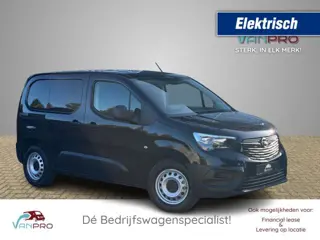 OPEL COMBO-E 136PK Electric 50kWh Snelladen 275km WLTP / Multimedia scherm / Cruise / Airco / Camera
