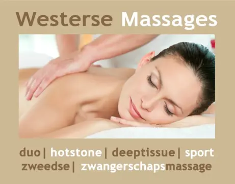 Westerse massage. Bekijk ons ruim massage aanbod
