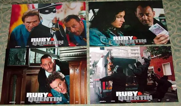 RUBY en QUENTIN lobbycard set.
