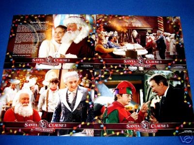 THE SANTA CLAUSE lobbycard set.