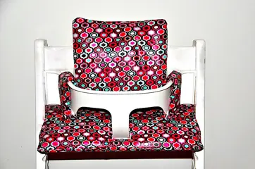 Gecoate tripp trapp stoelverkleiner kussens "Sweet Retro"