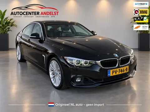 BMW 4 Serie Gran Coupé 418i High Executive, Aut, 5drs, Leder, Cruise, Pdc, Stoelverw, 2e eig afk, Ge