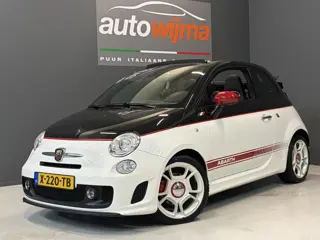 Abarth 500 1.4 T-Jet 140pk Cabrio Automaat Xenon, Leder, Navigatie, Interscope HiFi