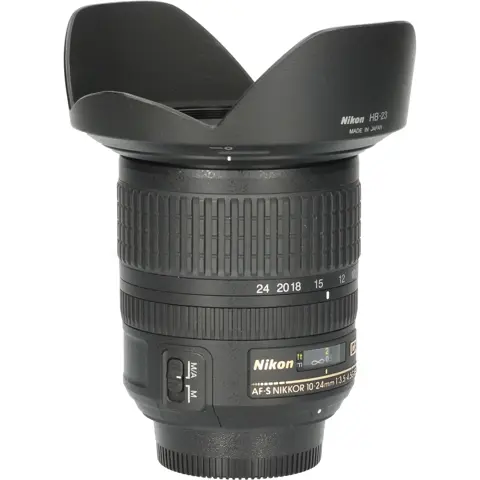 Tweedehands Nikon AF-S 10-24mm f/3.5-4.5G ED DX CM0236