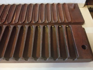 Antieke Houten Sigarenmal Otto Holzapfel – (1953) D.R.G.M.