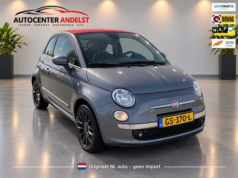 Fiat 500 C 0.9 TwinAir Turbo Lounge, Cabrio, Climate ctrl, Elektr ramen, Pdc, Radio CD, Lmv 16'', Ge