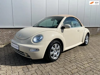Volkswagen New Beetle Cabriolet 2.0 Highline Leer, Airco , Nieuw dak , Sportstoelen