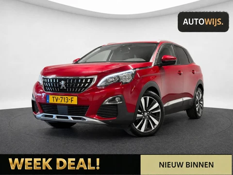 Peugeot 3008 1.2 PureTech Blue Lease Premium|LEDER|KEYLESS|PANO|TREKHAAK|NL AUTO