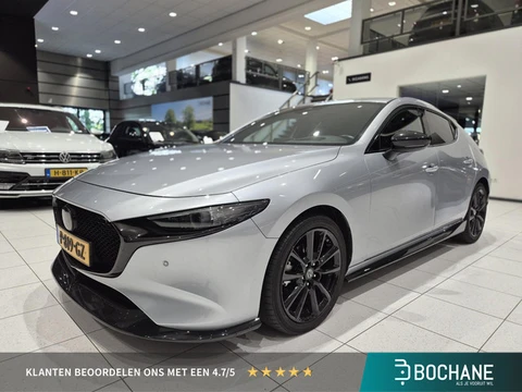 Mazda 3 2.0 e-SkyActiv-X M Hybrid 186 Luxury | BOSE-Audio | Leder | Navigatie | Stoelverwarming |