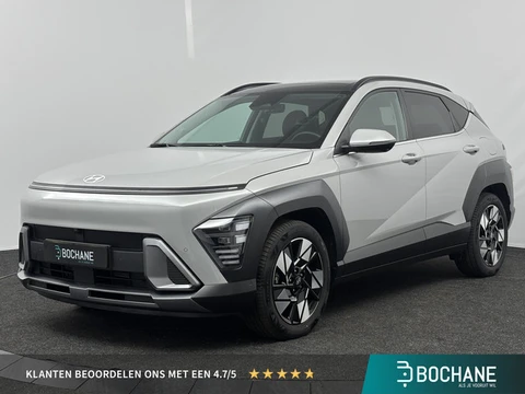 Hyundai Kona 1.6 GDI HEV Premium Sky | Leder | Panoramadak | Stoel & Stuur Verwarming |