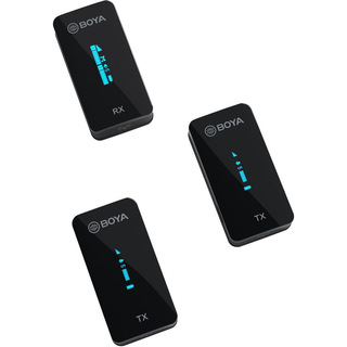 Boya 2.4 GHz Dual Lavalier Microphone Wireless BY-XM6-S2