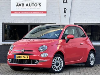 Fiat 500 C 1.2 Lounge Cabrio Koraal Clima Cruise PDC