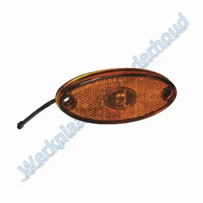 Aspock flatpoint 2 led oranje zijmarkeringslamp