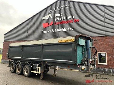 ATM OKA 17/27 3 assige 27,6m³ geisoleerde kipper met aluminium milieukleppen. BS2196