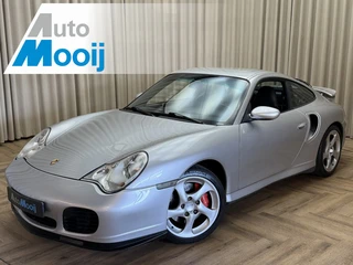 Porsche 911 996 3.6 Coupé Turbo / 6-Speed Manual / 420 PK / Polar Silber / Documentatie / Nieuwe kop