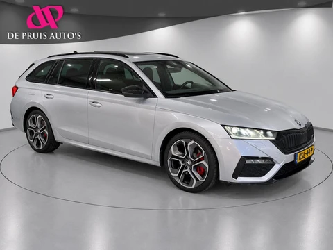 Skoda Octavia Combi 2.0 TSI RS Pano Head-Up El.Stoelvertsteling+Memo 19inch