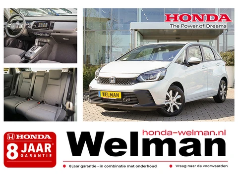 Honda Jazz 1.5i e:HEV ELEGANCE - NIEUW - 122 PK - FULL HYBRID - AUTOMAAT - 2027YM