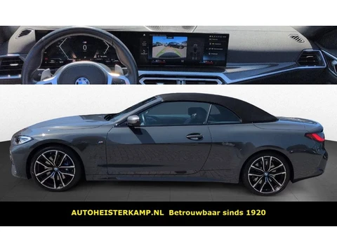 BMW 4 Serie Cabrio M440i 374 PK WideScreen Camera Stuurverwarming Memory 19 Inch