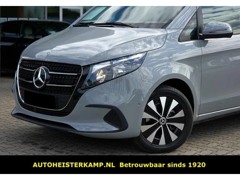 Mercedes-Benz V-Klasse 220d L1 Kort 2-Zitter Grijs Kenteken Distronic Camera MBUX 2 Schuifdeuren Sto