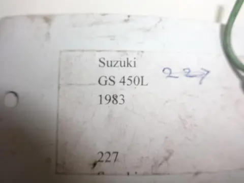 STUURSCHAKELAAR RECHTS Suzuki GS 450 1970 - 2012