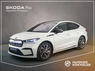 Skoda Enyaq Coupé 60 Sportline 180pk Automaat Trekhaak, Warmtepomp, Panoramadak, Adaptive cruise con