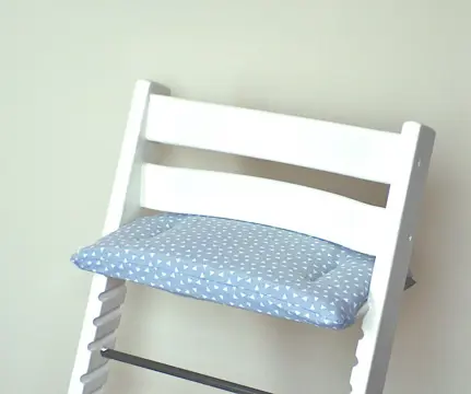 Driehoekjes mintgroen zitkussen voor stokke tripp trapp