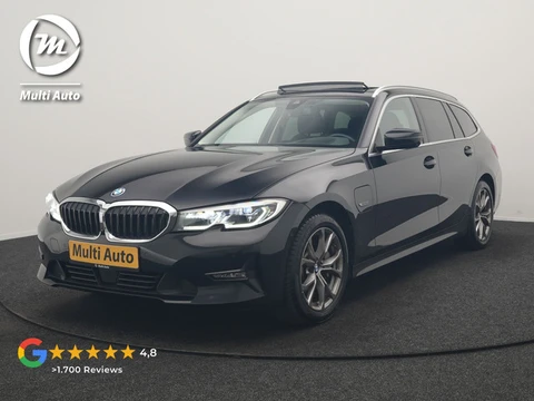 BMW 3 Serie Touring 330e Sportline PHEV 293pk Dealer O.H. | SOH 90,9% | Panodak | Adaptive Cruise | 