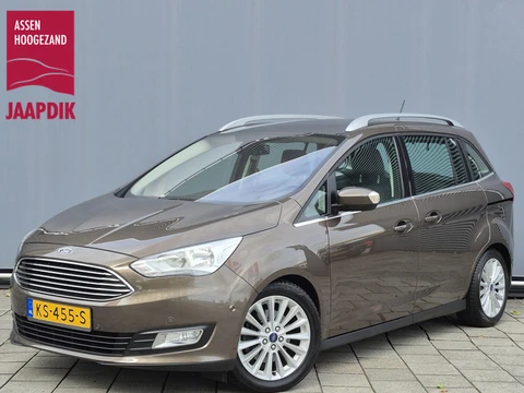 Ford Grand C-Max BWJ 11-2016 | 1.5T 183PK Titanium AUTOMAAT | TREKHAAK | PANO DAK | CLIMA | NAVI | P