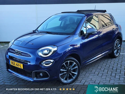 Fiat 500 X 1.5 Hybrid Sport Cabrio | Elektrisch Vouwdak | Navigatie | Camera | Half Leder