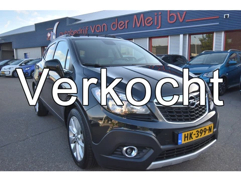 Opel Mokka 1.4 T Cosmo , EL PANODAK , A UITRIJ CAM , ST+STUUR VERW  , LEDER BEKL ,