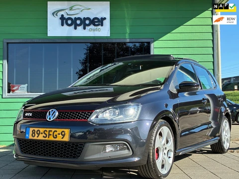 Volkswagen Polo 1.4 TSI GTI|2e Eigenaar|Automaat|Schuif/Kanteldak|Navigatie|CruiseControl|Climatroni