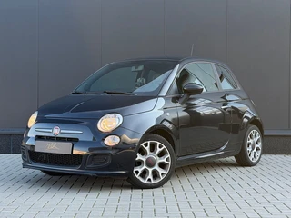 Fiat 500 0.9 TwinAir Turbo 500S Navi|PDC|Half-leder|Airco|LMV|Multifunctioneel Stuur|